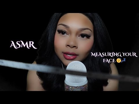 ASMR | Measuring Your Entire Face For Sleep and Personal Attention |
