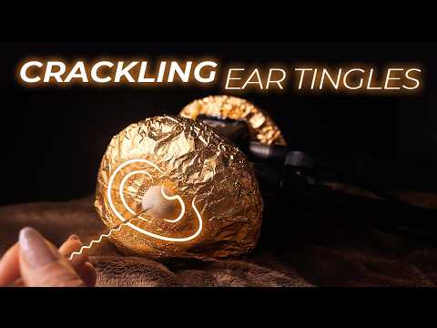 ASMR Crackling Ear Tingles That Spread Through Your Head (No Talking)