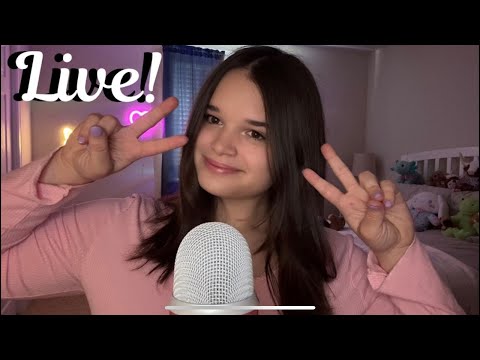 ASMR Let’s Do Your FAV Triggers Live!