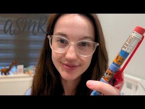 ASMR Redrawing your face with a GIANT Pencil ✏️
