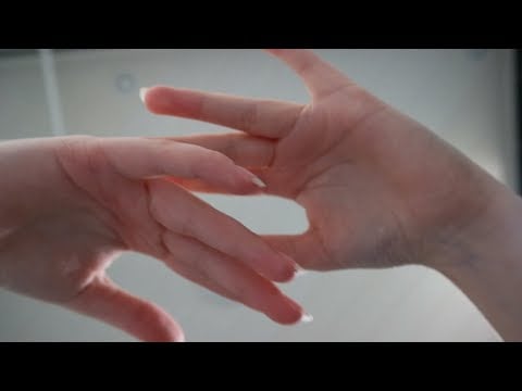 [ASMR] slow & up close hand movements with layered sounds