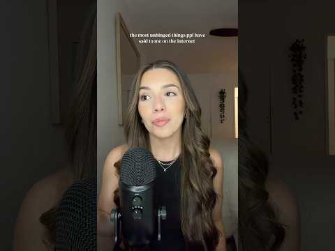 ASMR THE CRAZIEST THINGS PPL ON THE INTERNET HAVE SAID TO ME #asmr #whispering #rambles