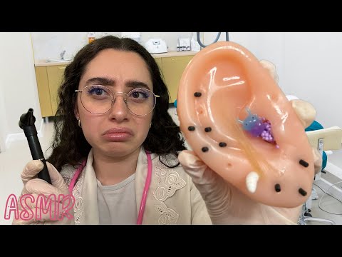 🌙 ASMR FRANÇAIS : RP MEDECIN ORL,  EXAMEN ET NETTOYAGE PROFOND DE TES OREILLES 👂🏻(réaliste)