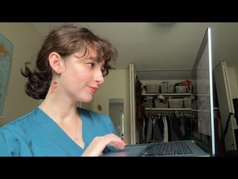 ASMR - relaxing doctor’s office check-in (soft-spoken, typing, lo-fi)