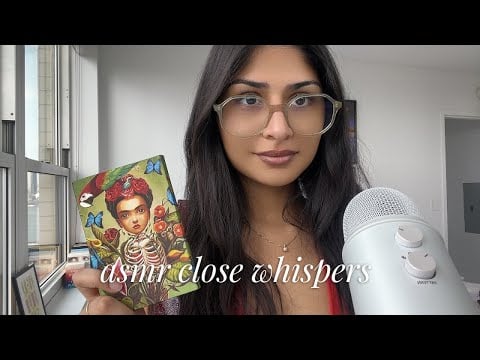 asmr close cupped whispers  |  what I got from Mexico City 🇲🇽