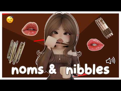 (roblox asmr 🌙) noms & nibbles on your favorite pen!