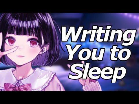 [ASMR] Writing & Sketching 💤 (pencil sounds)