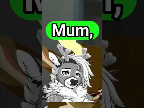 My mom in a nutshell... #deer #furry