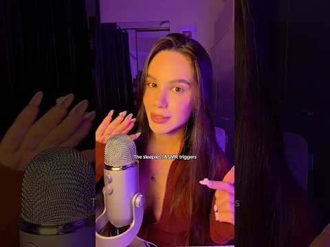 The sleepiest ASMR triggers 😴❤️  #asmr #asmrvideo #asmrsound #sleep #tingles