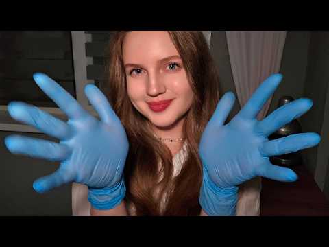 АСМР Осмотр Всего Тела в Перчатках • ASMR Full Body Exam in Gloves