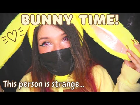 ASMR - LITTLE RABBIT ~ Meeting a Weird Rabbit Person at Your Hotel ~