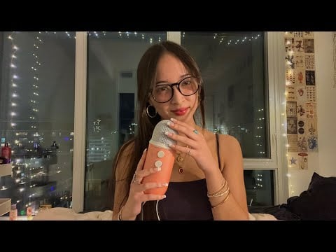 ASMR Cupped Close-Up Whisper Ramble 🎀🧸🌙