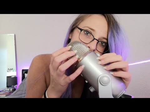 ASMR Playing With My Blue Yeti Mic ~ gentle tapping/mic scratching | zoe asmr