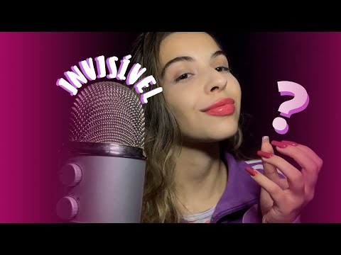 ASMR GATILHOS INVISÍVEIS PARA RELAXAR | Invisible Triggers