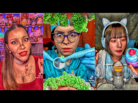 TikTok ASMR relaxing sleep asmr artists compilation 😴