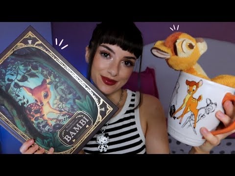 #ASMR | Ma collection BAMBI pour te détendre 🦌🐰🦨