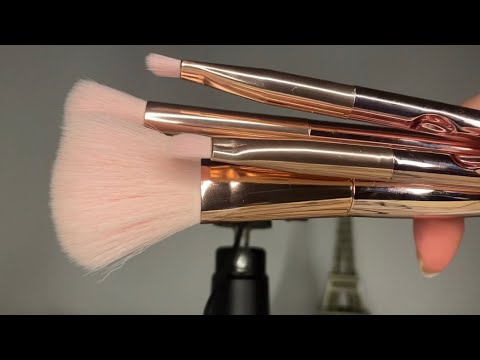 ASMR | SONIDO DE BROCHAS NO TALKING 🤫💕- Reto ASMR: Día 9