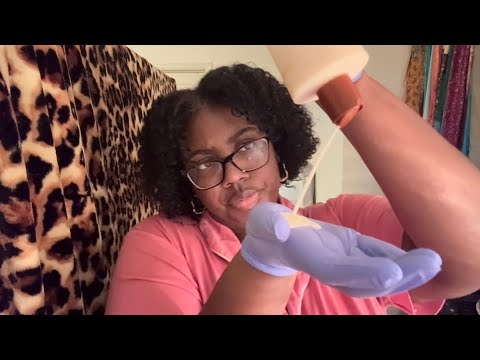 Asmr | Fast and Aggressive Massage but you’re having an allergic reaction 