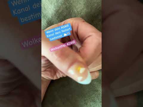 Wenn dein ASMR Kanal dein Nailart bestimmt. 😆