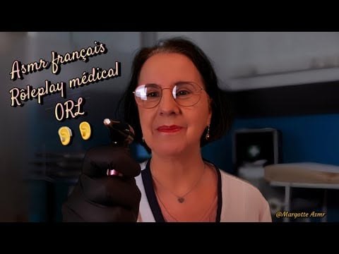 ASMR français, rôleplay médical ORL, demande de "Florence" (Nounours Brun), casque conseillé 🎧