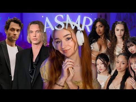 JE RÉAGIS À L’ASMR DES CÉLÉBRITÉS 🇺🇸