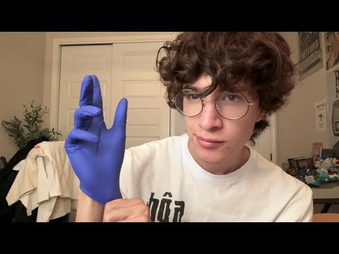 ASMR Taking Care of Your GIANT Forehead (Forehead Clinic) 💤