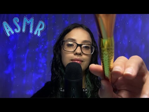 ASMR - SONS DE BOCA com a SENSIBILIDADE NO MÁXIMO + PINCEL NA TELA ✨