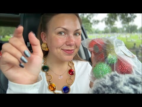 asmr/ vintage items + JEWELRY haul🍎  (+doing my nails💅🏼)
