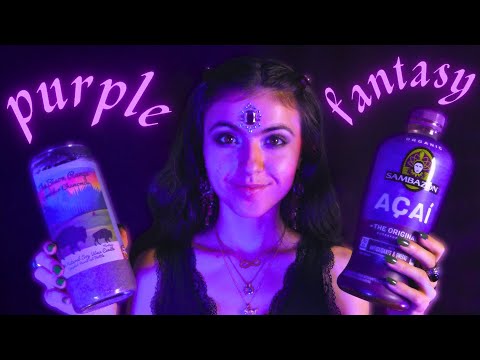 ASMR || dreamy purple triggers 💜