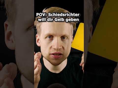 ASMR - POV: Schiedsrichter will dir Gelb geben! #shorts #asmr #roleplay #deutscheasmr