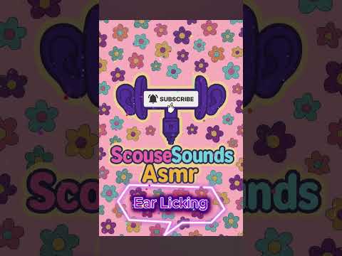 ear licking to help you relax and sleep!!!!! #asmr #mouthsounds #sleep #3dio #tingles