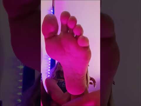 POV view if you were under them 🙈 #feet #soles #foot #toes #whitepedi