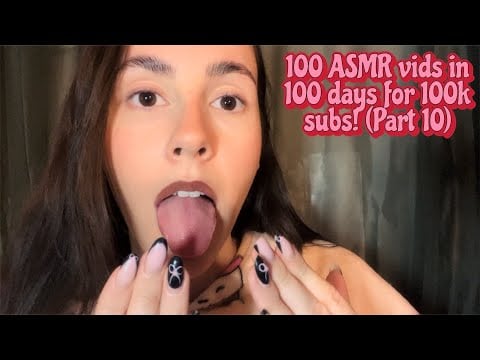 ASMR- Fast chaotic spit painting with lots of stuttering (mostly soft spoken)🎨