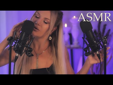 ASMR 💤 Unintelligible Whispering, Slow Mic Scratching, Ambience of Fireplace to Relax and Sleep 😴