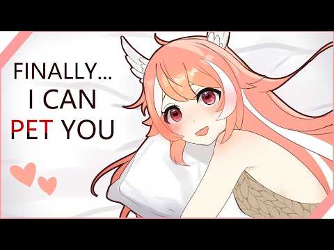 ASMR | Your pillow comes to life ♡ hair brushing and gentle touches   💤 sleep aid roleplay