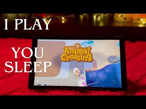 ASMR- Playing Animal Crossing | Japanese City Core Part 1