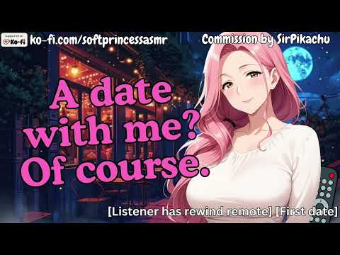A date with a rewind button?! [Asmr Roleplay] [Office Crush] [F4M]