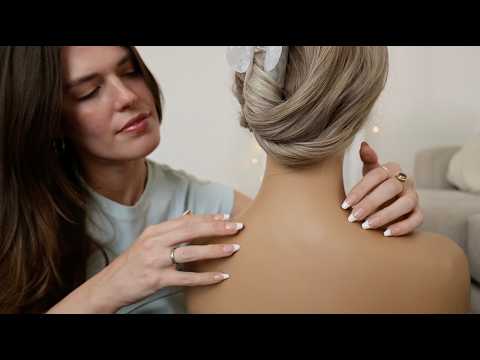 ASMR Giving You Attention 😍 Back Scratching, Tapping & Tracing w Long Nails, Hair Play, X Marks Spot