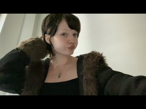 Lofi ASMR in school (rambling, tapping, visual triggers)