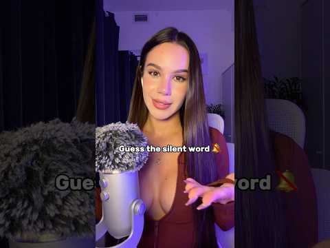 Guess the silent word ASMR 💤 brands edition #asmr #asmrtriggers #asmrsounds #tingles #sleep