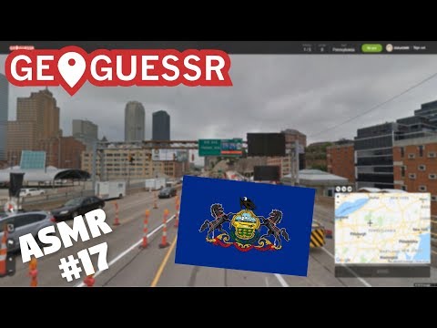 [ASMR] Geoguessr #17 - Pennsylvania! (Binaural)