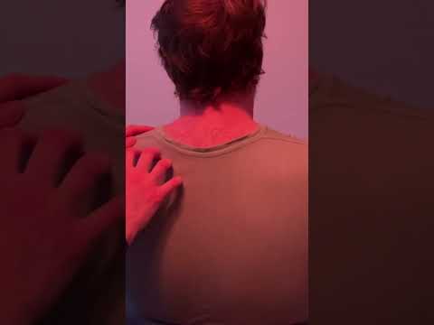Tingly Back Scratch ASMR #tingleinducing #oddlysatisfying #asmrforsleep #relax