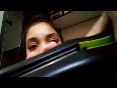 ASMR Fazendo penteado no seu cabelo para uma festa (chapinha, grampos, cremes, spray) 💆‍♀️✨