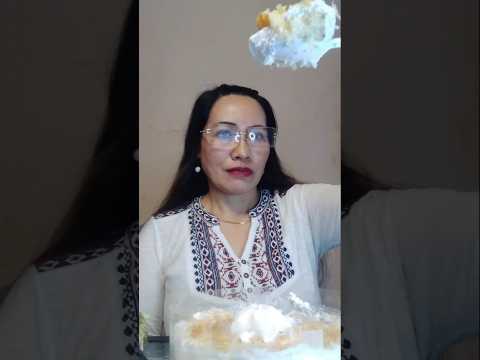 One bite coconut cake# #everyone #mukbang #shortsfeed #eatingchallenge