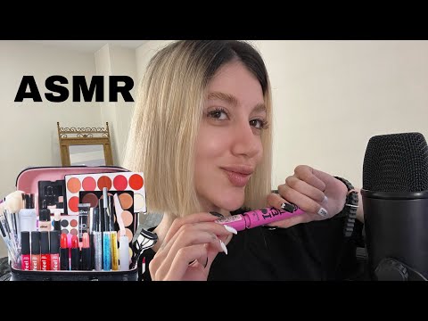 PERSIAN ASMR| / ای اس ام ار فارسی /آرایشت میکنم حسابی خوابالو شی