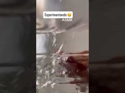 ASMR con agua