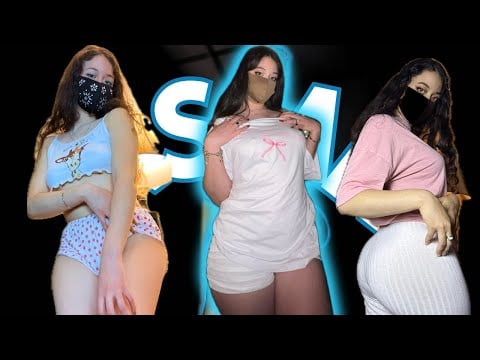 26 mins of ASMR Try on Haul for the summer weather! ❤️‍🔥💕 But all WHITE clothes only! 