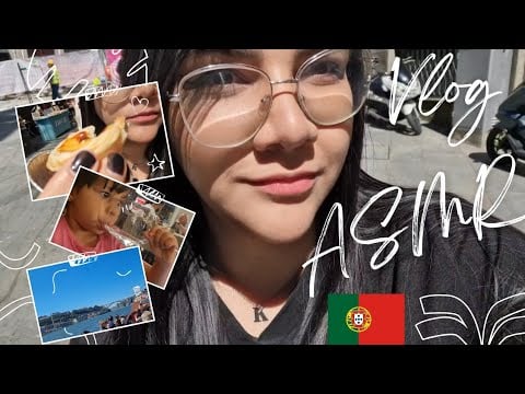 ASMR VLOG viaje a Oporto 🇵🇹 masticando chicle 