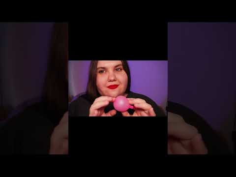 ASMR: Touching a Little Pink Ball | Short Trigger Sounds