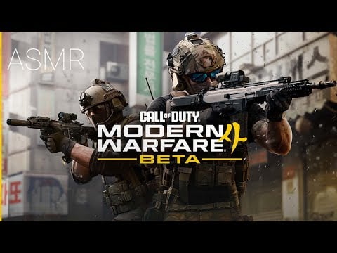 ASMR MW4 Beta gameplay (mouth sounds & controller sounds)